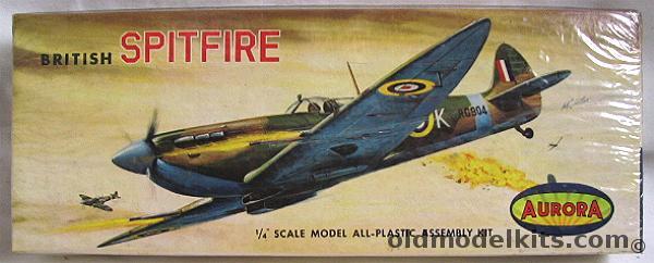 Aurora 1/43 Spitfire Sealed, 20-79 plastic model kit